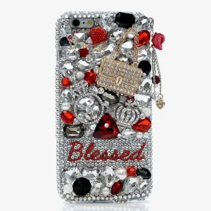 Queen of Fashion Hearts Personalized Name & Initials Design (style PN_1113)