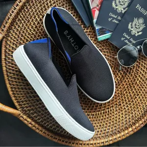 ROTHY’S Black The Original Slip On Sneaker Size 6