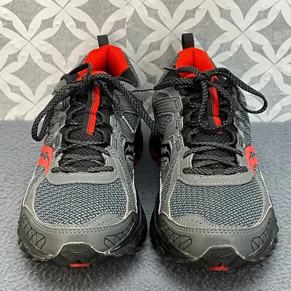 Saucony Excursion Red XT-600 Trail Running Athletic Sneaker Shoe Mens 8.5