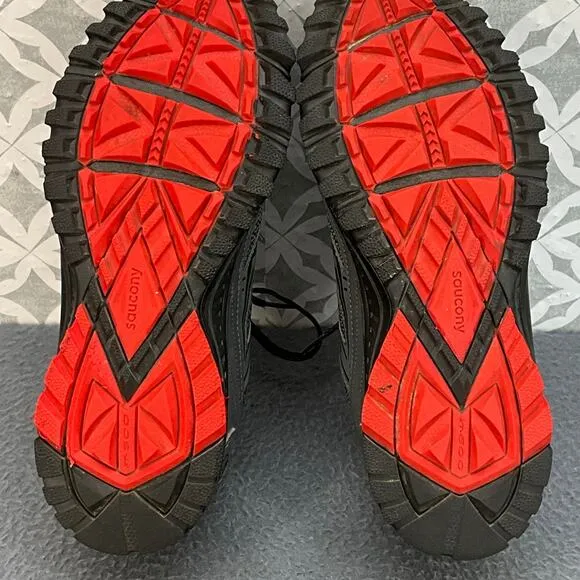 Saucony Excursion Red XT-600 Trail Running Athletic Sneaker Shoe Mens 8.5
