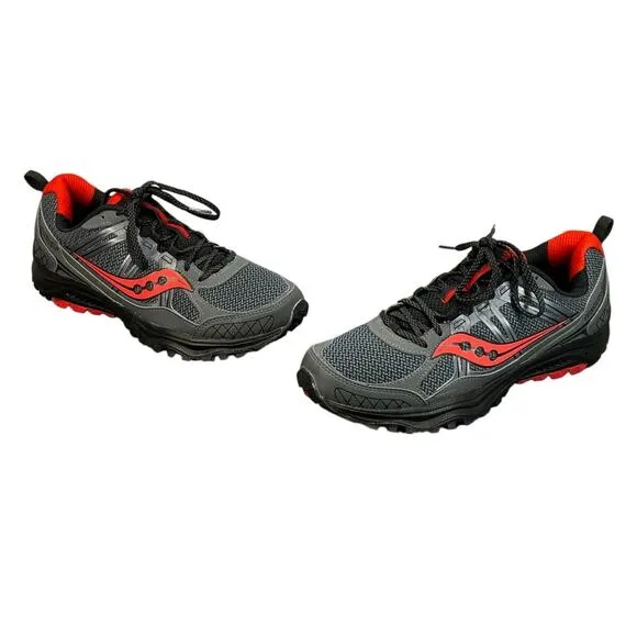 Saucony Excursion Red XT-600 Trail Running Athletic Sneaker Shoe Mens 8.5