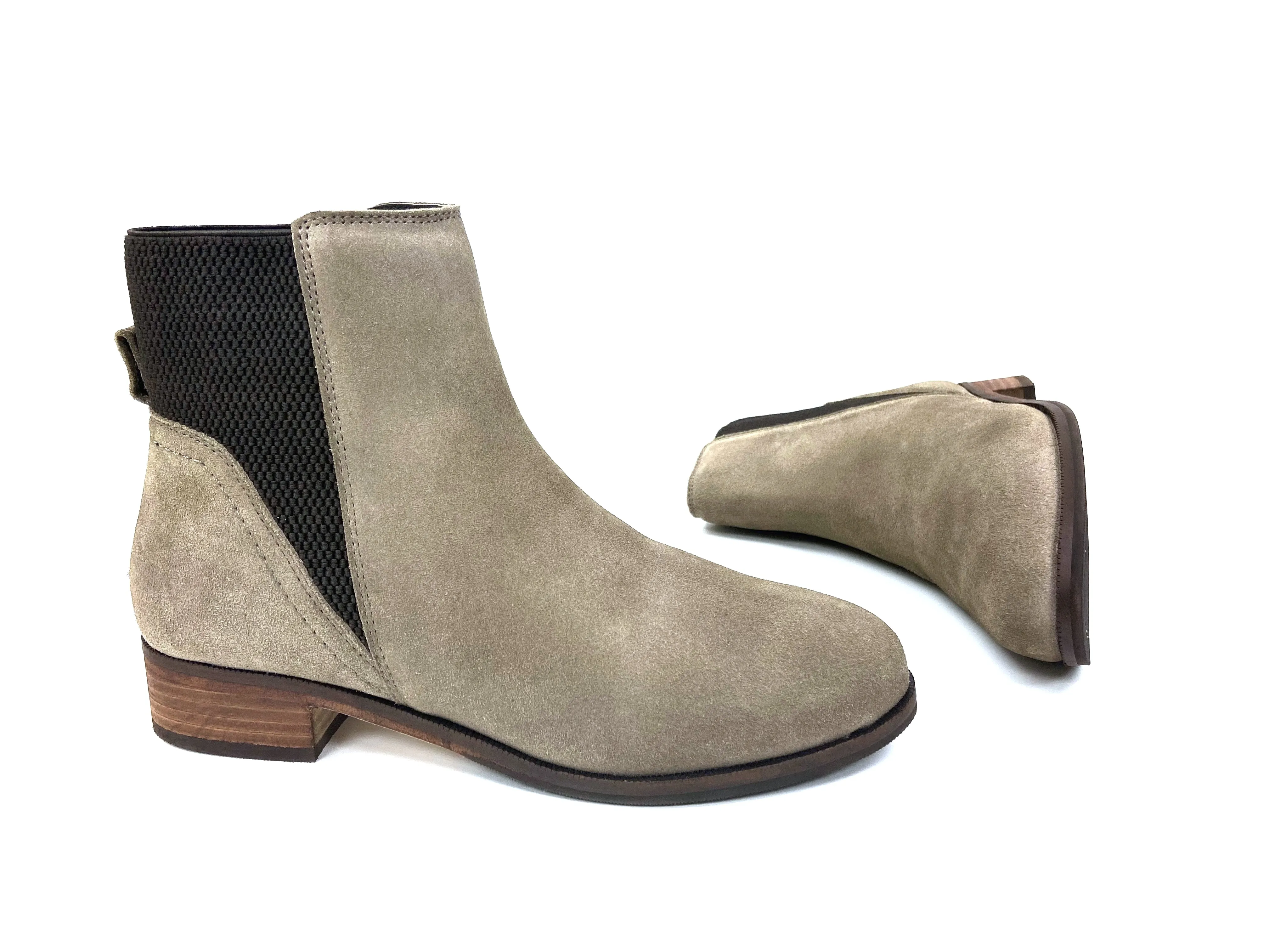 Shari Taupe Chelsea Bootie