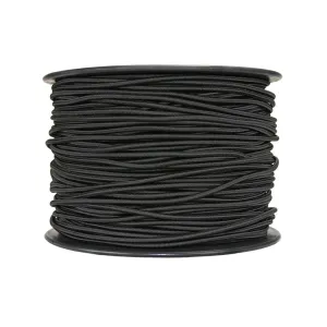 Shock Cord 6mm (1/4inch) Per Metre Black