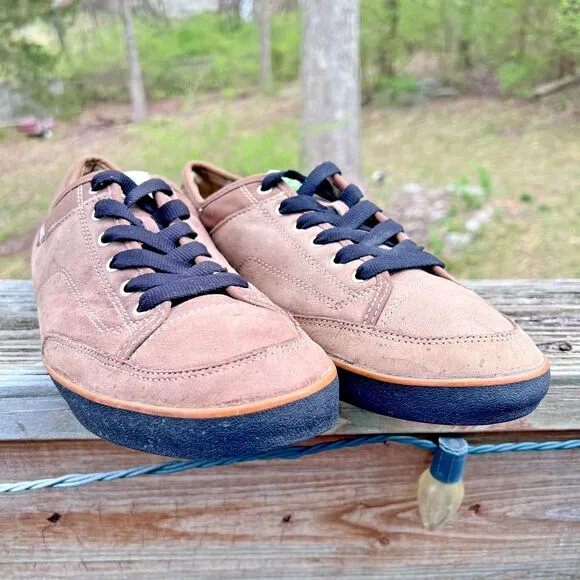 Simple Brand Leather Eco Sneaker Original Skate Shoe Mens Size 11 Brown Street