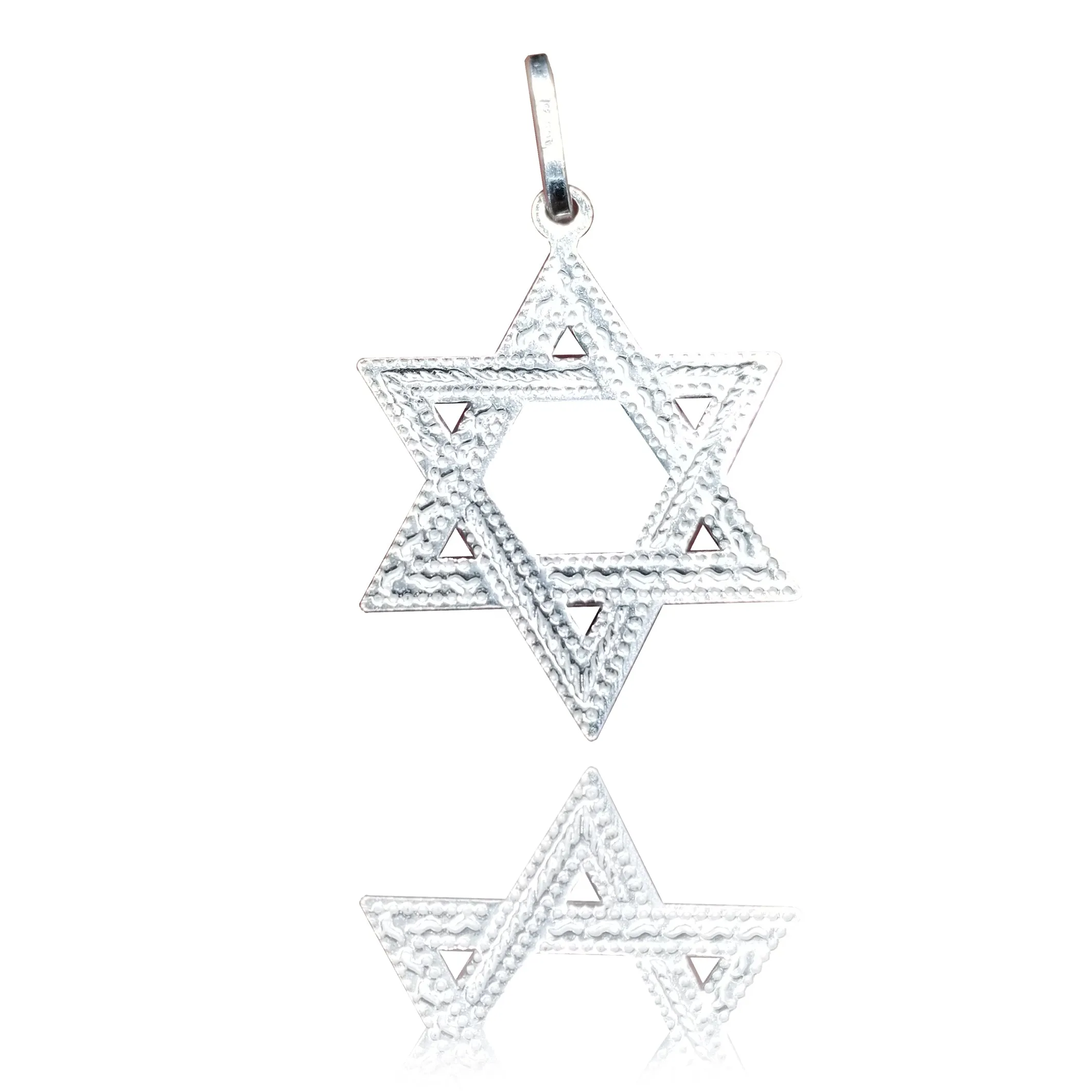 Six-Pointed Star Pendant (Sterling Silver)