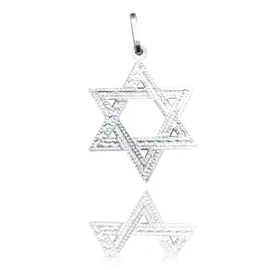 Six-Pointed Star Pendant (Sterling Silver)