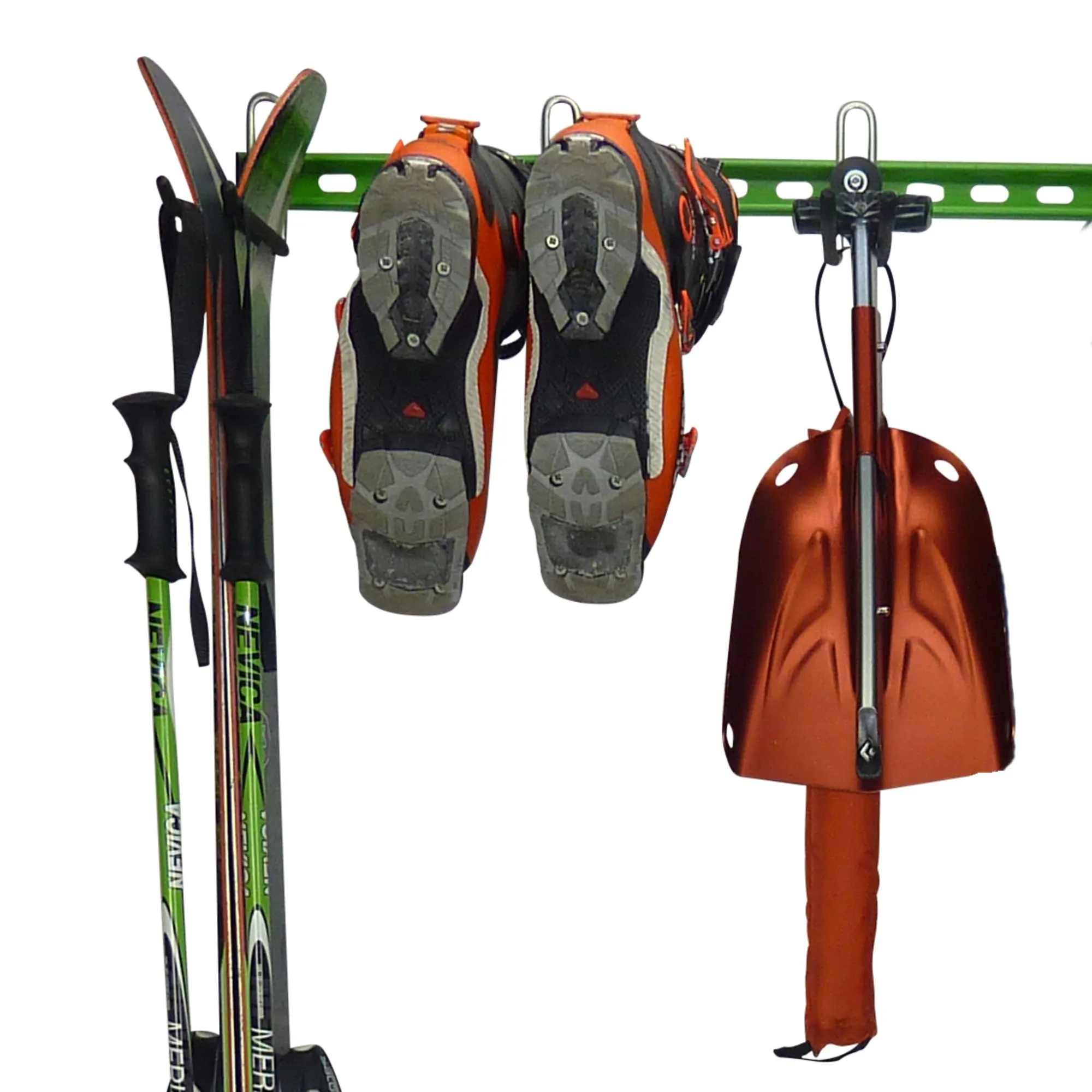 Snowboard hooks  - extra GearHooks® for snowboards, skis, boots and ski gear.