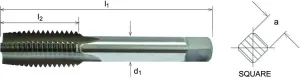 SOMTA - Series 511 HSS Metric Tap M33 x 3.0 Taper (Fine) Short Hand Tap