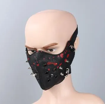 Spikes Rivets Eyelets Punk Mask