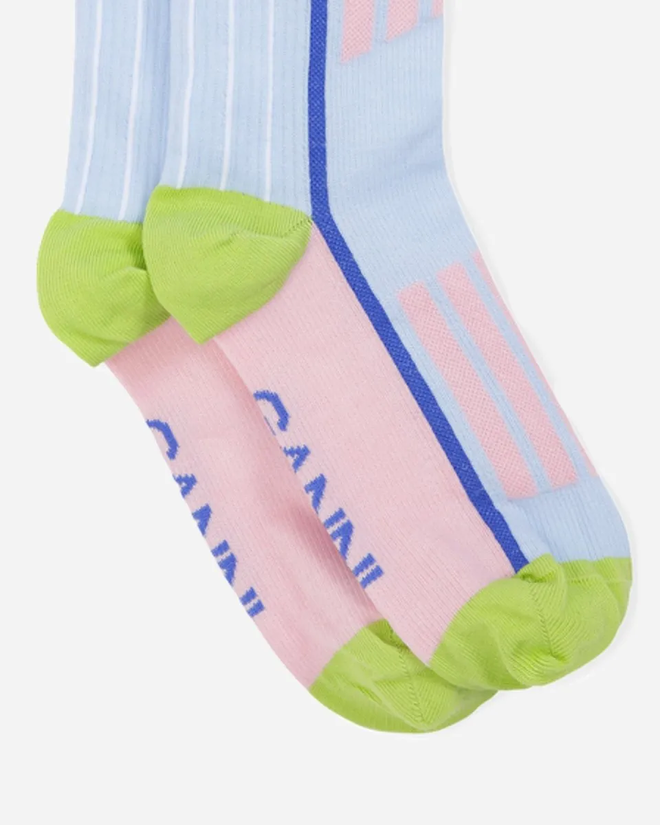 Sporty Socks - Pink Nectar