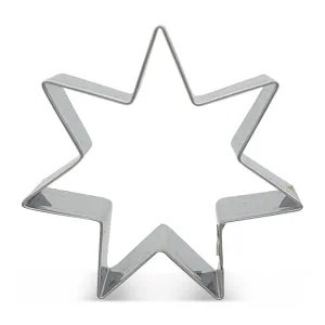 Star Cookie Cutter with 7 Points 6cm