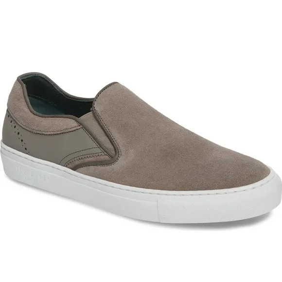 Ted Baker London Reaine Brogued Slip-On Sneaker