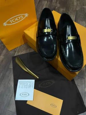 TODS || PREMIUM CALF LEATHER SHOES /BLACK