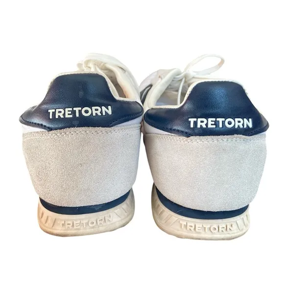Tretorn Women's Rawlins 2.0 Sneaker white and navy size 10