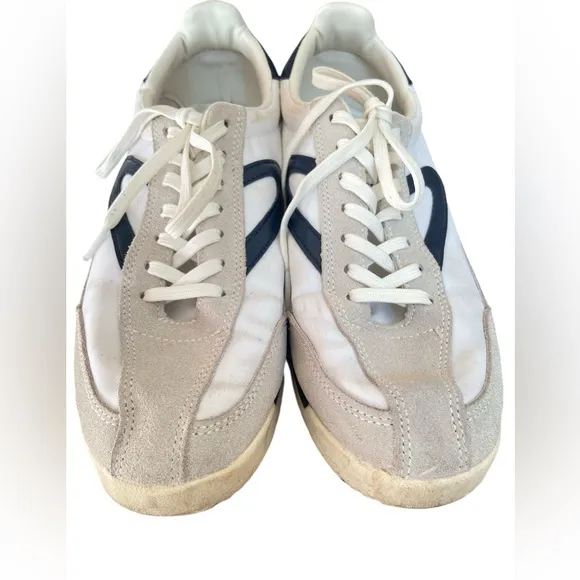 Tretorn Women's Rawlins 2.0 Sneaker white and navy size 10