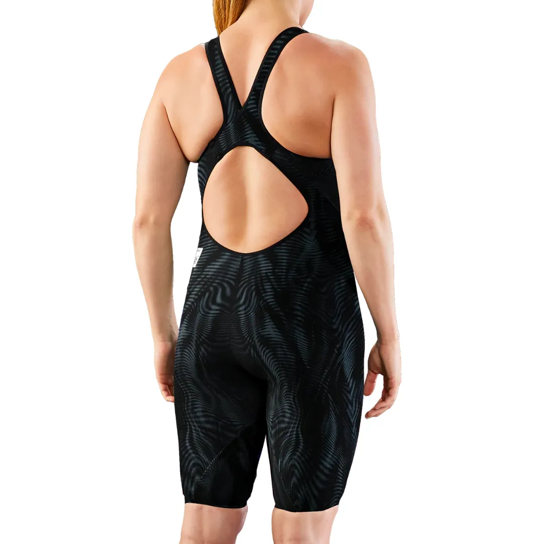 TYR Venzo Genesis Women's Openback Swimsuit - Onyx