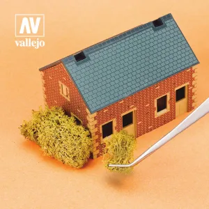 Vallejo Tools: T12009 Curved Tip Stainless Steel Tweezers (175 mm)