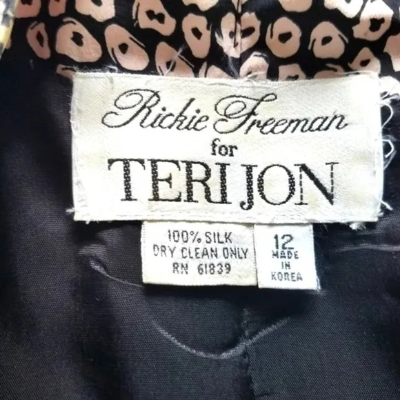 Vintage‎ Rickie Freeman for Teri Jon 100% S…