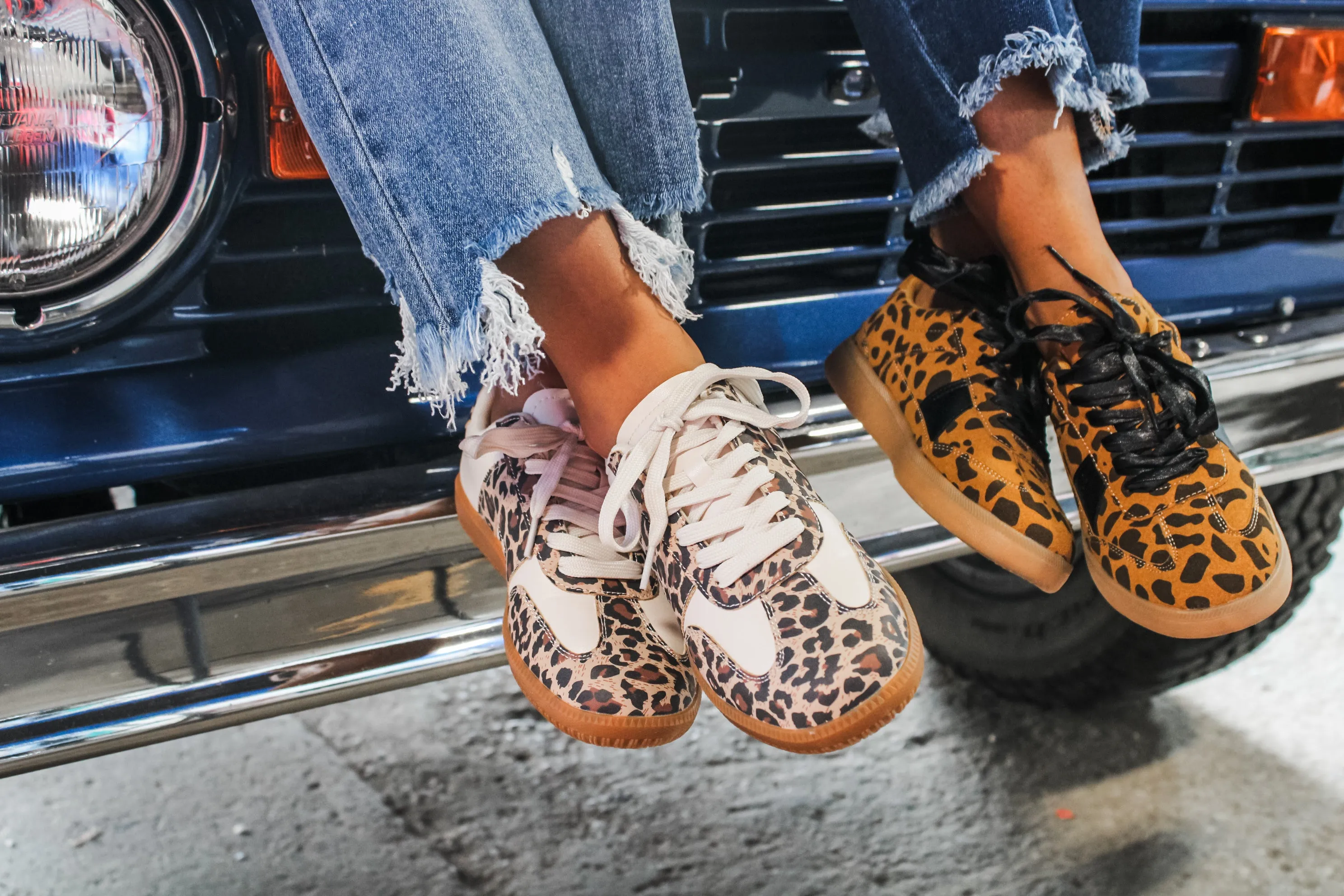 Walk On The Wild Side Sneaker • Leopard