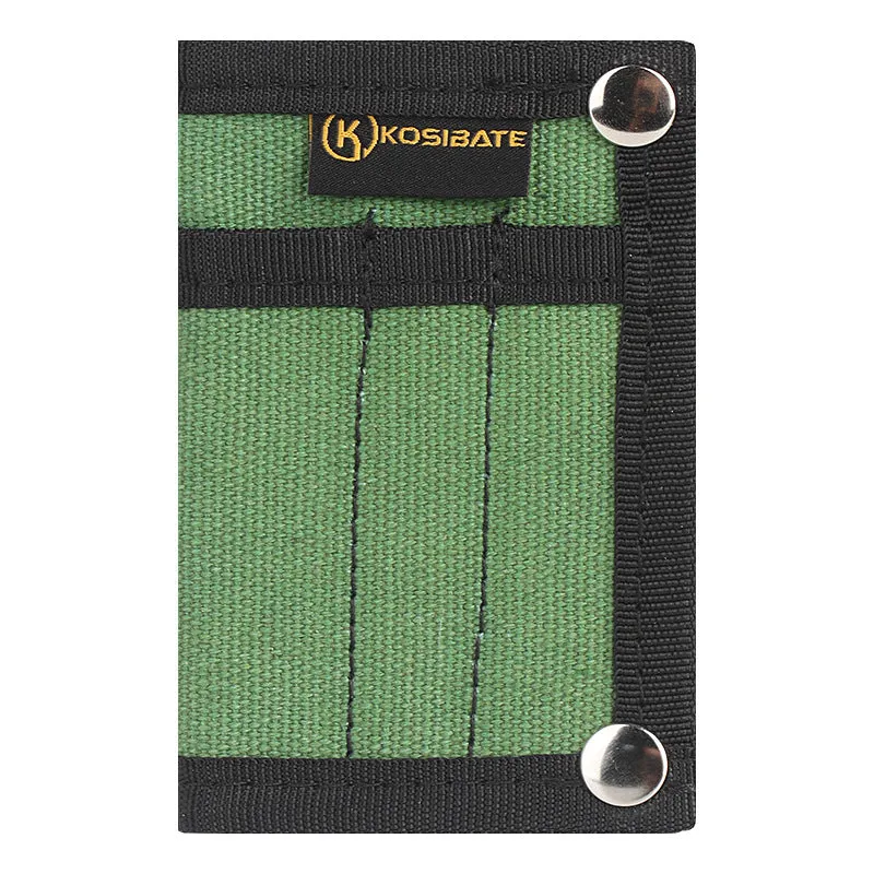 Wautton Mini Tool Pouch for Knife/Flashlight/Tactical Pen/Card-Men's Slim Pocket Organizer