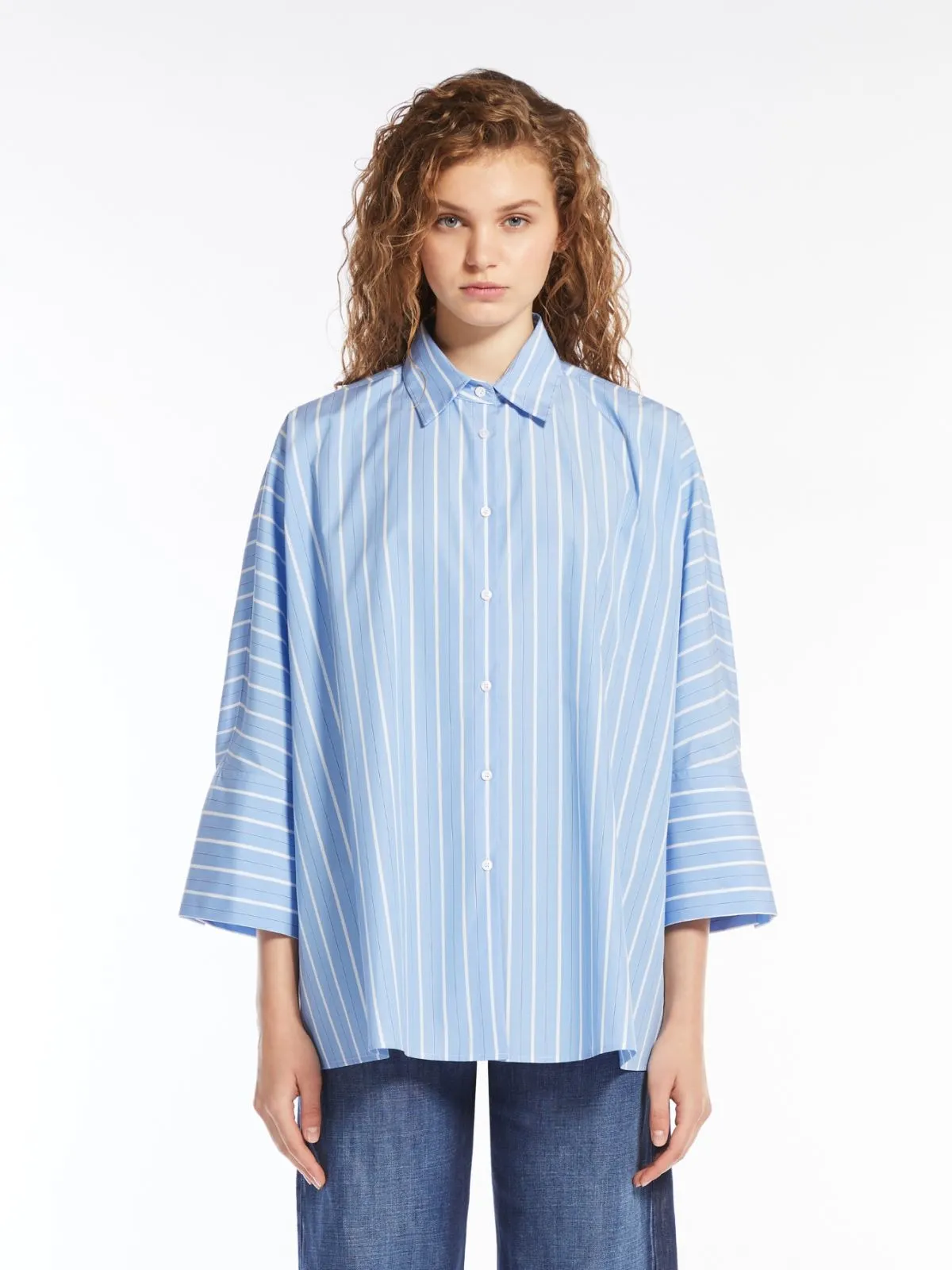 Weekend Max Mara Hudson Shirt in Light Blue