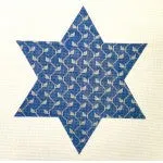 WG11849 - 9" - 6 Pointed Star of David - Silver